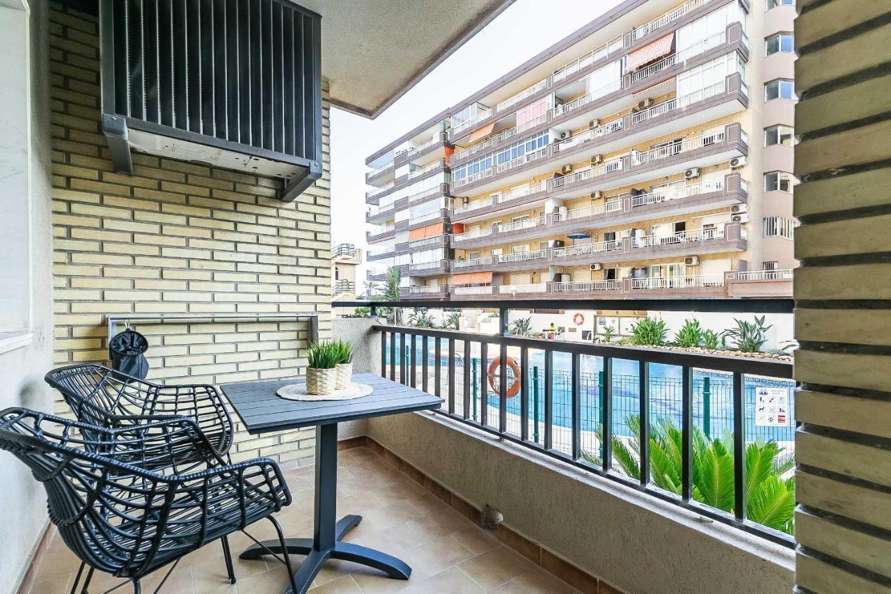 76-Lovely Beach Front Apartment In Fuengirola Eksteriør bilde