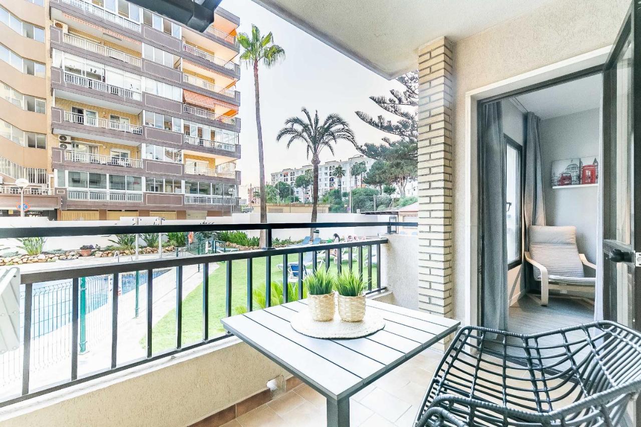 76-Lovely Beach Front Apartment In Fuengirola Eksteriør bilde